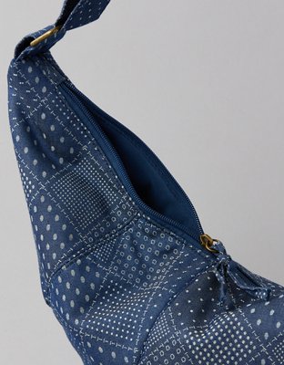 Женские сумки American Eagle AE x Aerie Match Made In Denim Crescent — фото 4