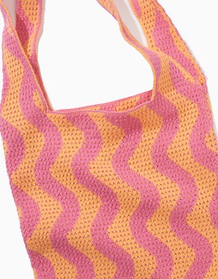 AE Bolso al crochet con ondas