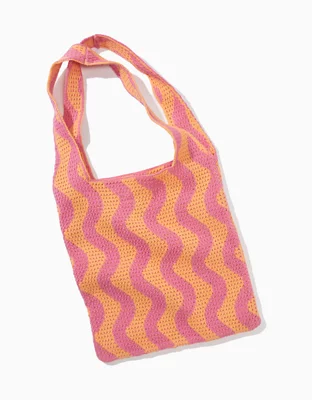 Ae Wavy Crochet Bag 4603