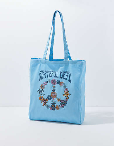 AE Grateful Dead Peace Tote Bag