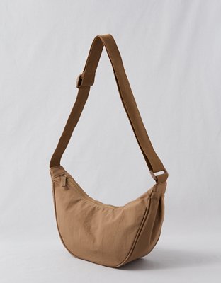 Half-moon recycled fabric belt bag, Simons