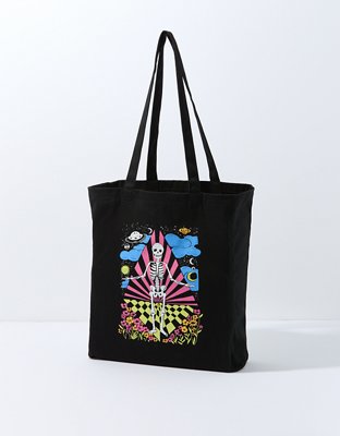AE Marble Smiley® Recycled Nylon Tote Bag
