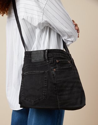 AE Repurposed Denim Crossbody Bag