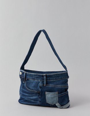 Denim hotsell shoulder bag