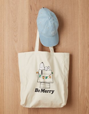 Snoopy best sale canvas bag