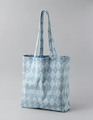 AE x Mean Girls Argyle Denim Tote
