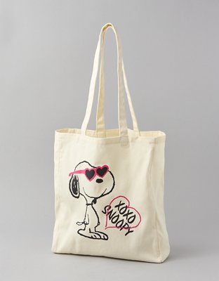 AE Snoopy Love Tote Bag