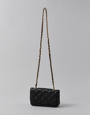 AE Quilted Vegan Leather Bag