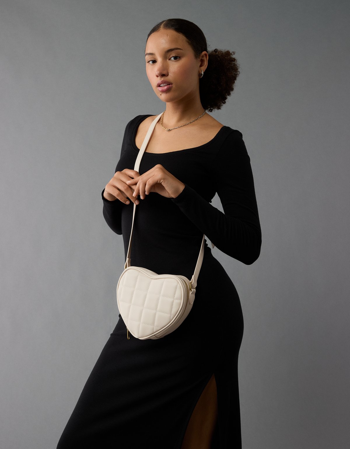 AE Quilted Heart Bag - image 2
