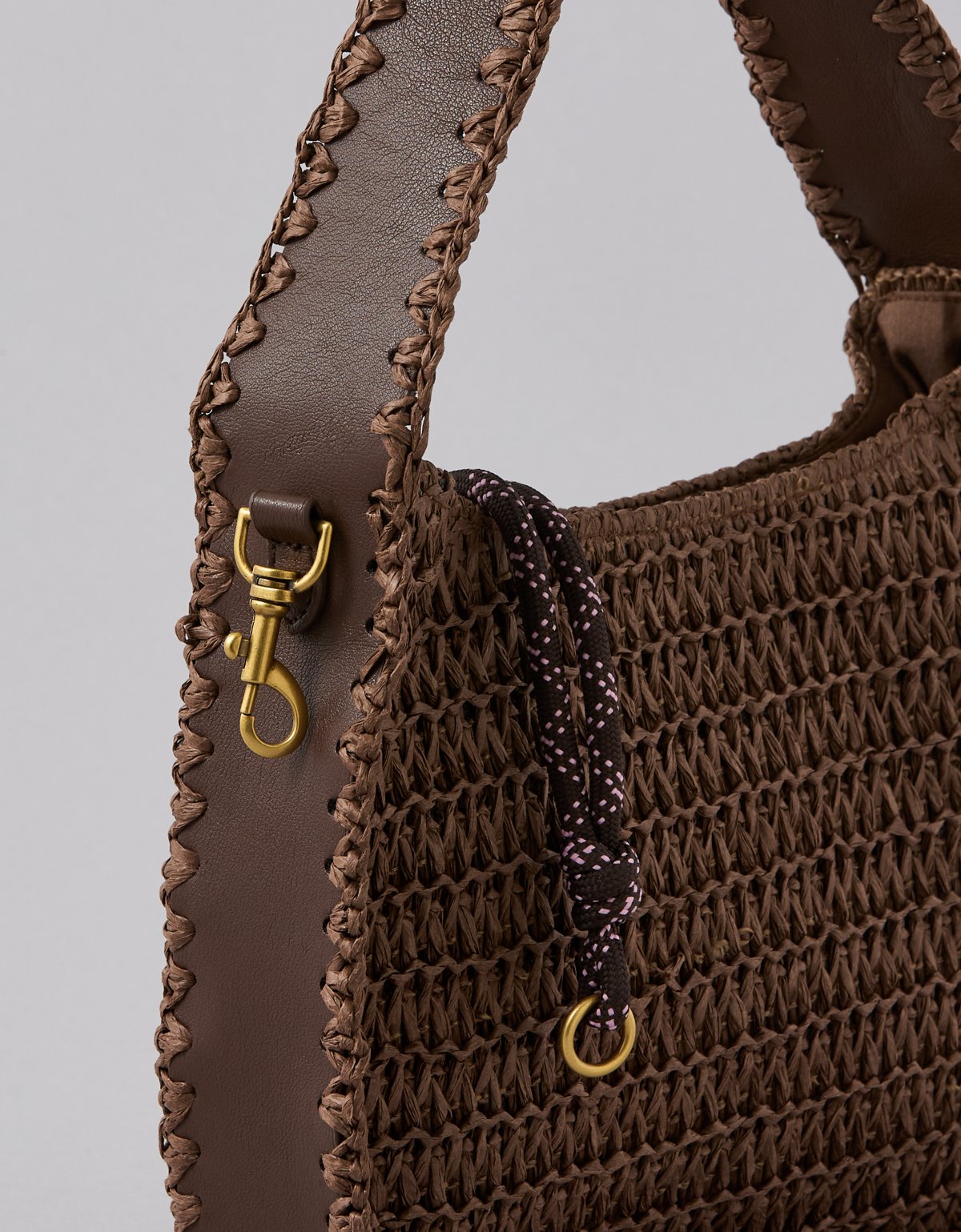 AE Mini Raffia Tote Bag - image 3