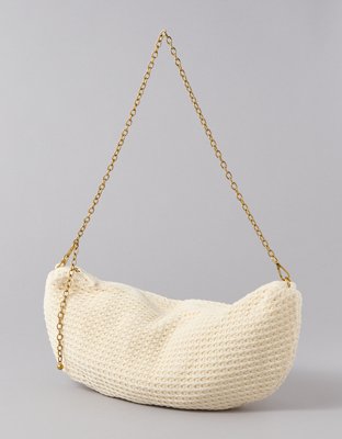 AE Crochet Crescent Bag