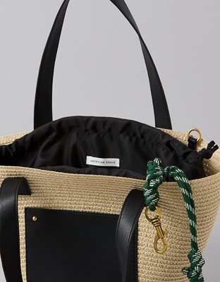 AE Woven Basket Bag