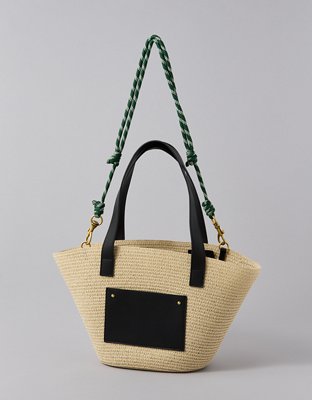 Sac panier tissé AE
