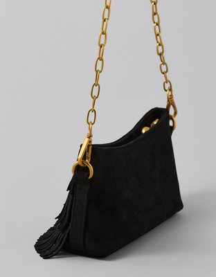 AE Fringed Baguette Bag