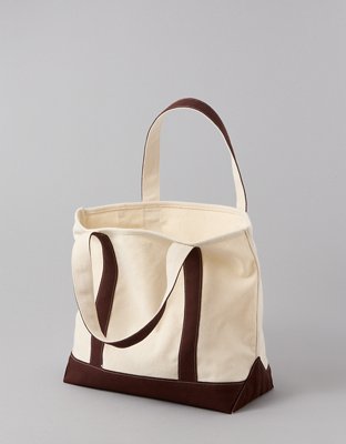 AE Cotton Canvas Teddy Tote Bag