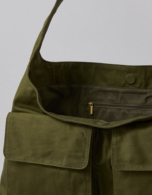 AE Slouchy Cargo-Pocket Hobo Bag
