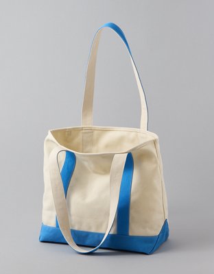 AE Cotton Canvas Rainy Day Cafe Tote Bag