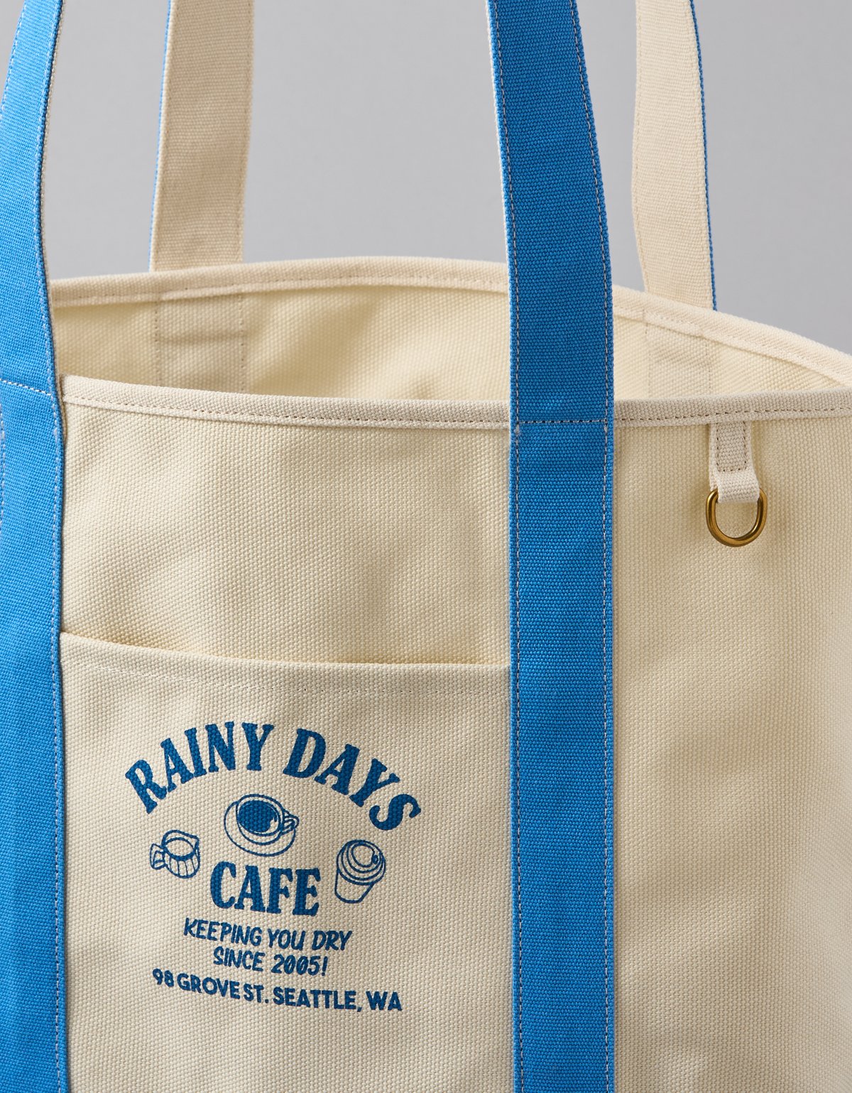 AE Off-Duty Rainy Day Cafe Tote Bag - image 4