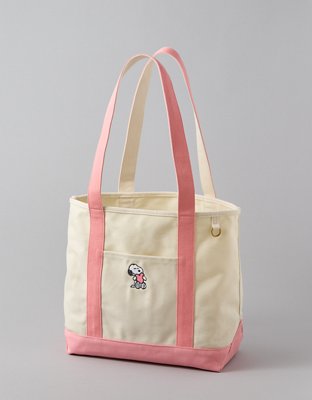 AE Snoopy Valentine's Day Canvas Tote Bag