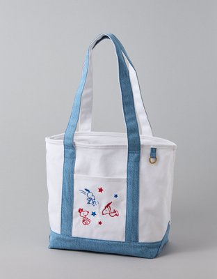 AE Off-Duty 4th of July Snoopy Tote Bag