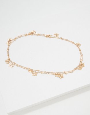 Chaîne de taille papillon en métal AEO