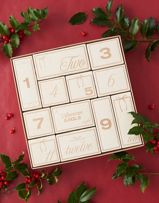 AE 12 Days of Golden Glow Up Jewelry Advent Calendar