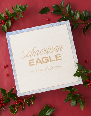 American Eagle AE 12 Days of Golden Glow Up Jewelry Advent Calendar — фото 2