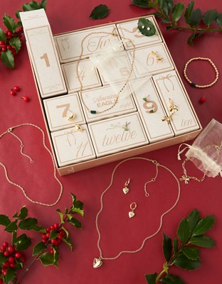 AE 12 Days of Golden Glow Up Jewelry Advent Calendar