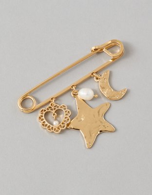 AEO Charm Brooch