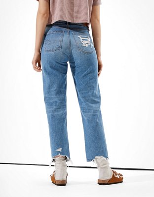 AE Ripped Highest Waist '90s Boyfriend Jean