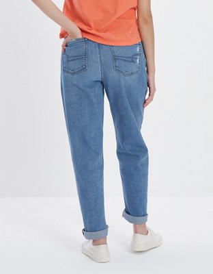 AE Stretch Mom Straight Jean