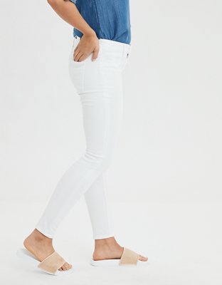 next white jeggings