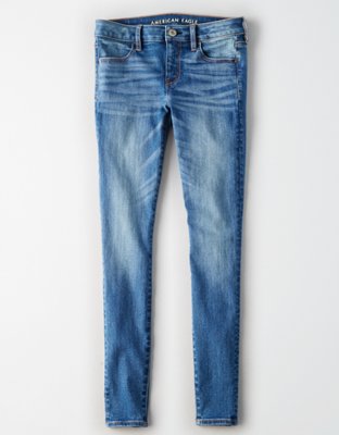 american eagle super low rise jeggings