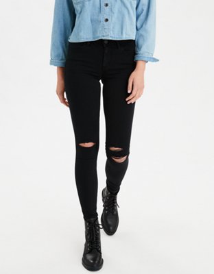 american eagle black jeans