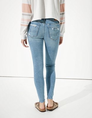 Женские джинсы American Eagle AE Ne(x)t Level Patched Jegging — фото 2