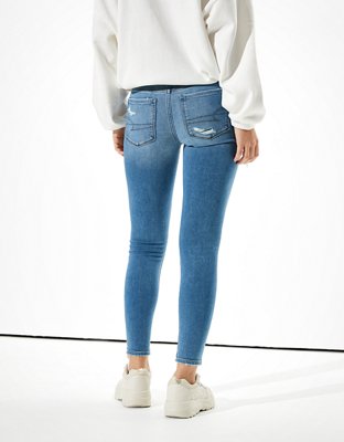 Женские джинсы American Eagle AE Cozy Ne(x)t Level Patched Jegging — фото 2