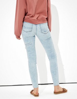 Женские джинсы American Eagle AE Ne(x)t Level Temp Tech Patched Jegging — фото 2