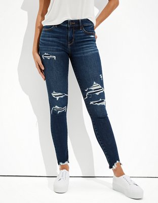 Jeans Mujer American Eagle Ne(x)t Level Jegging Tiro Alto