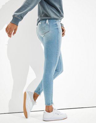 Женские джинсы American Eagle AE Ne(x)t Level Soft Knit Low-Rise Jegging — фото 4