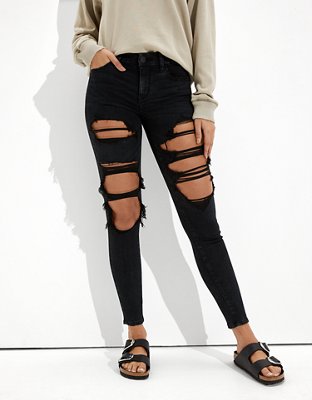 AE Forever Soft Ripped Low Rise Jegging