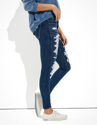 shattered breeze american eagle jeans