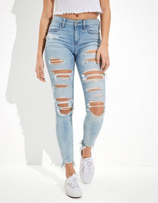 AE Next Level Low-Rise Ripped Jegging