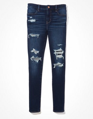 Женские джинсы American Eagle AE Dream Ripped Low-Rise Jegging — фото 3
