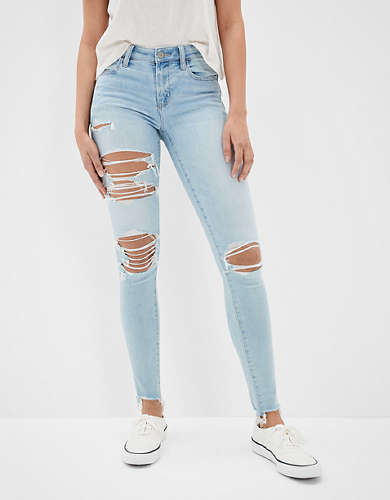 rft Jeans Slim Jeans emme Jegging Skinny Bleu Bleach Spartoo Donna Abbigliamento Pantaloni e jeans Jeans Jeggings 