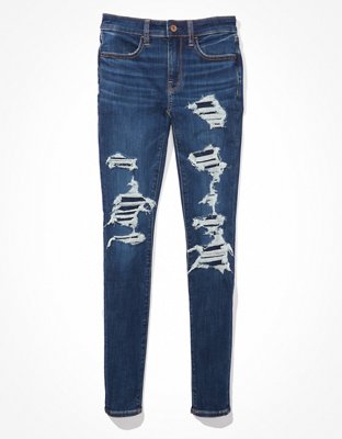 American Eagle Ne(x)t Level Ripped Low-rise Jeggings