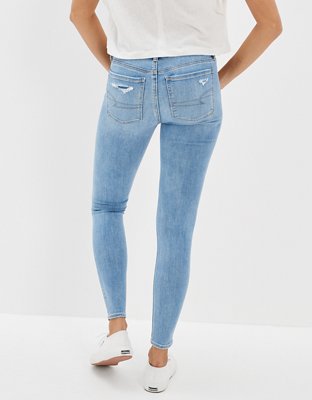 Женские джинсы American Eagle AE Ne(x)t Level Ripped Low-Rise Jegging — фото 2