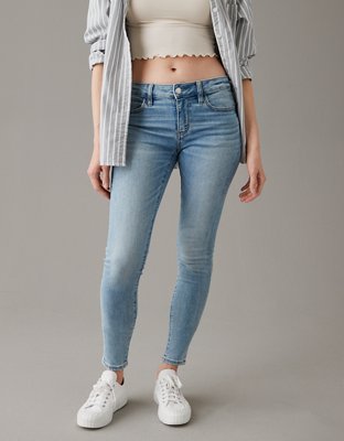AE x The Ziegler Curvy High-Waisted Straight Jean Sisters Relaxed Stretch