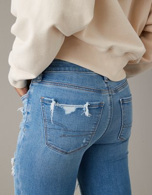 AE Next Level High-Waisted Patched Jegging