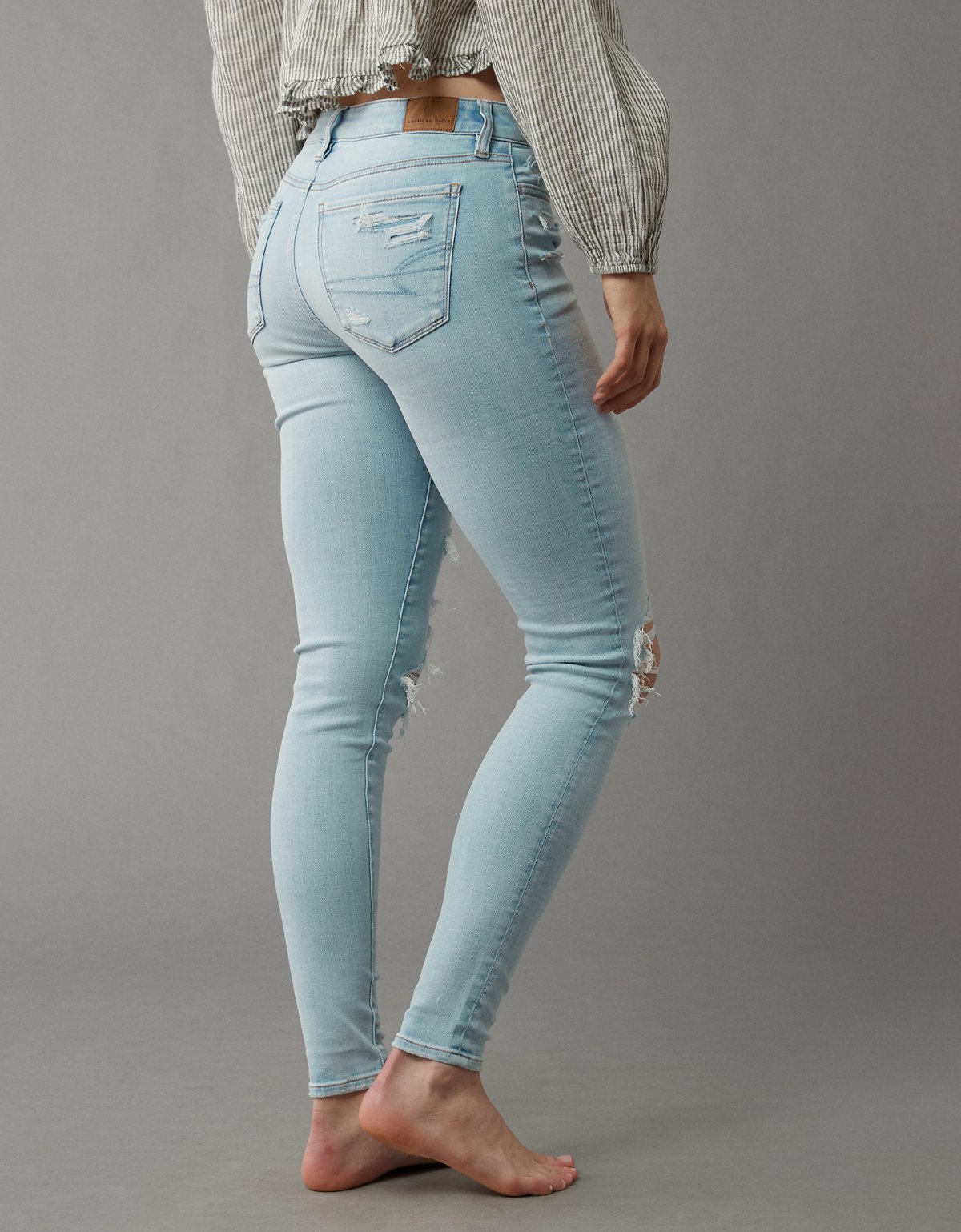 AE Next Level Low-Rise Ripped Jegging - image 2