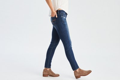 Женские джинсы American Eagle AE Denim X Skinny Jean — фото 4